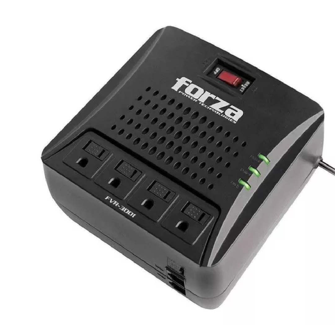 Regulador automático de voltaje 3000VA/1500W, 4 slds, RJ45-220V